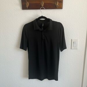 Lululemon black evolution polo